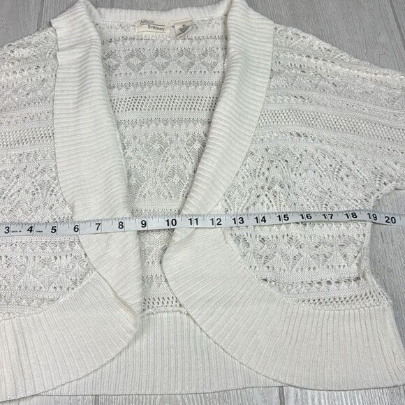 Allison Brittney knit open cardigan sweater XL - Picture 3 of 5